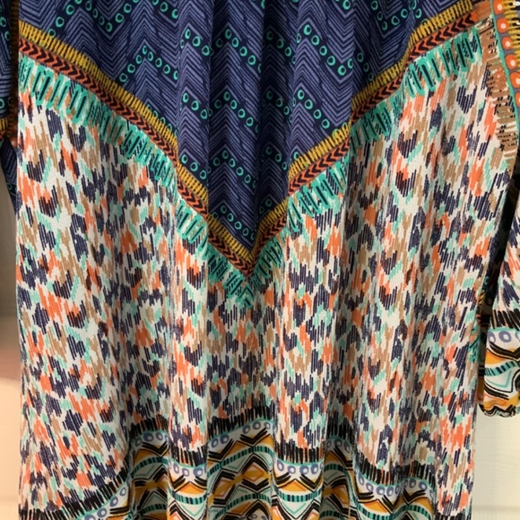 Anthropologie Fig & Flower Boho Peasant Top Plus Size 2X - Picture 8 of 11